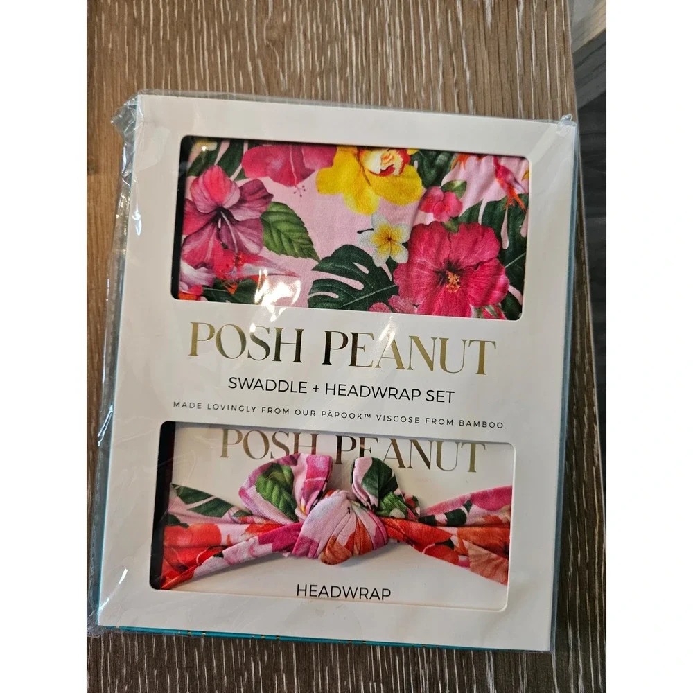 Posh peanut swaddle/robe set - Picture 2 of 3